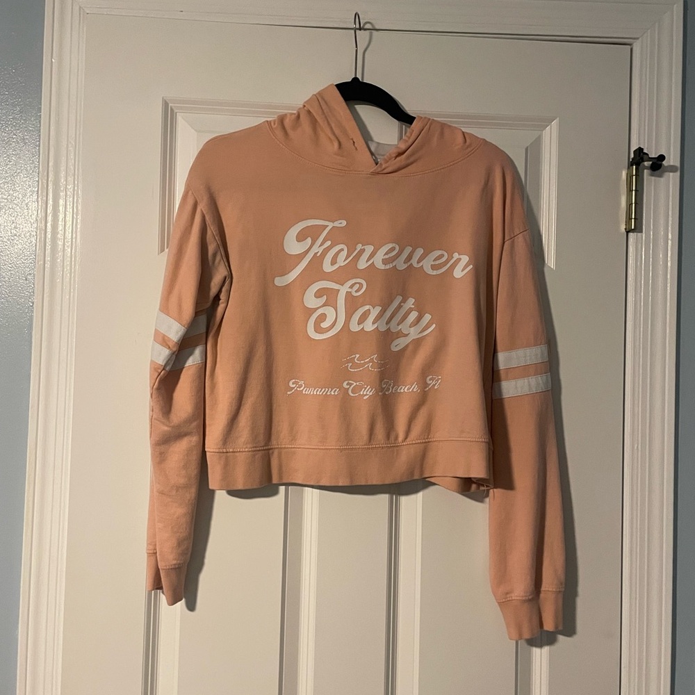 PCB Cropped Hoodie - L